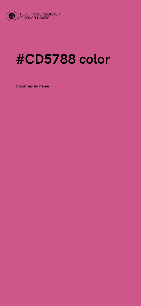 #CD5788 color image