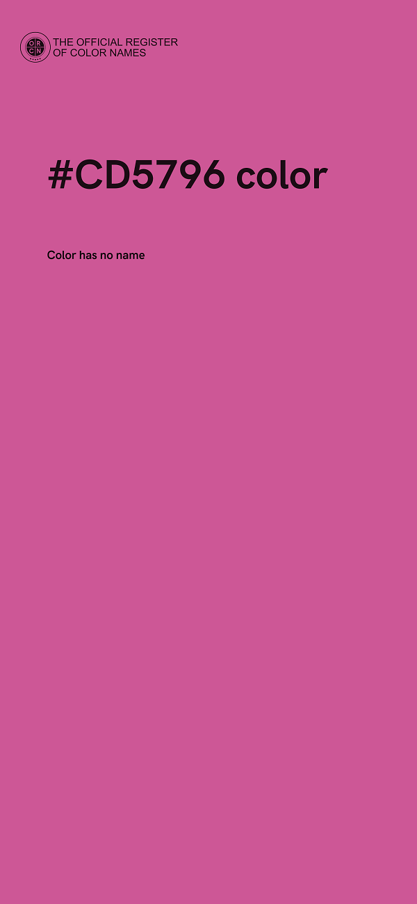 #CD5796 color image