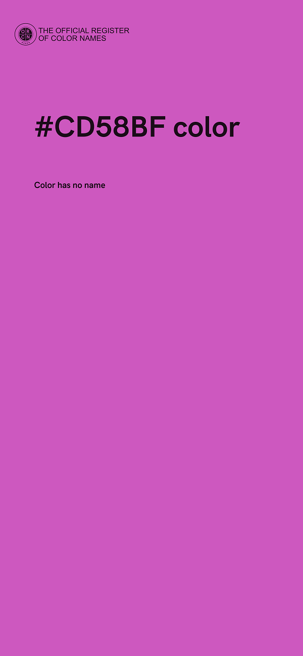 #CD58BF color image