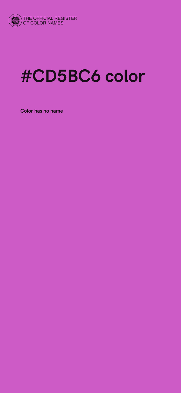#CD5BC6 color image