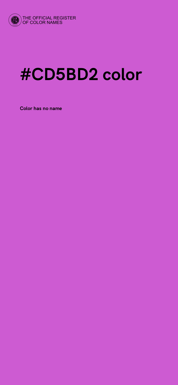 #CD5BD2 color image