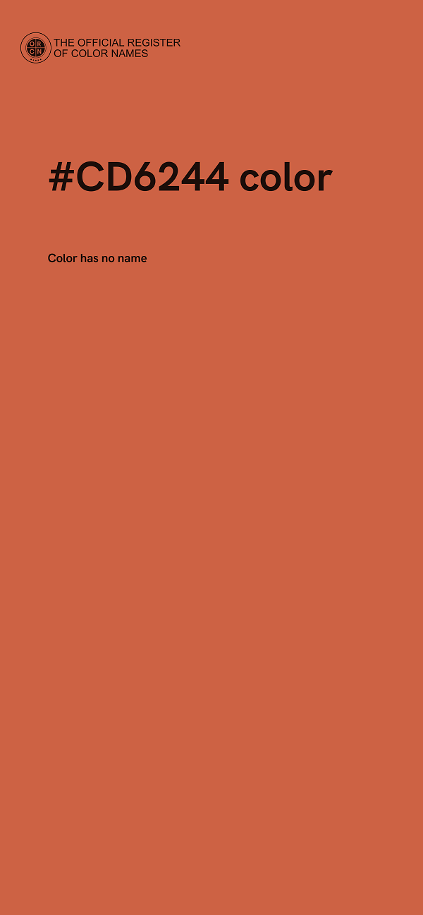 #CD6244 color image