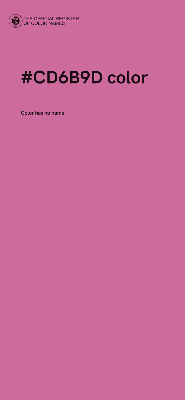 #CD6B9D color image
