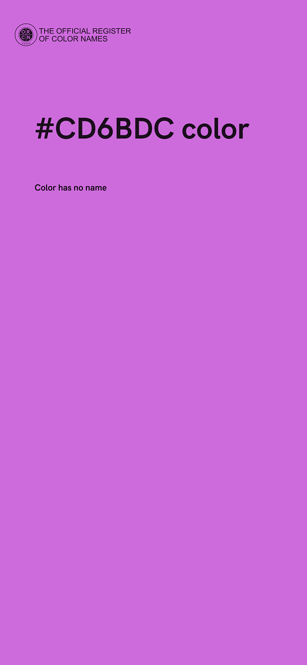 #CD6BDC color image