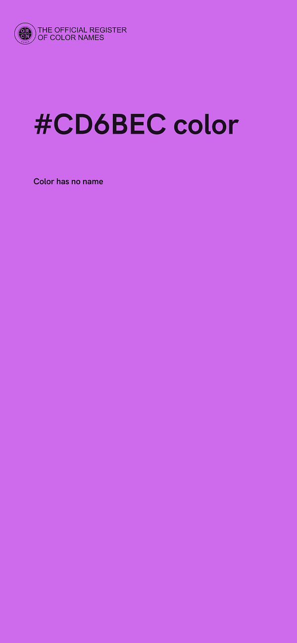 #CD6BEC color image