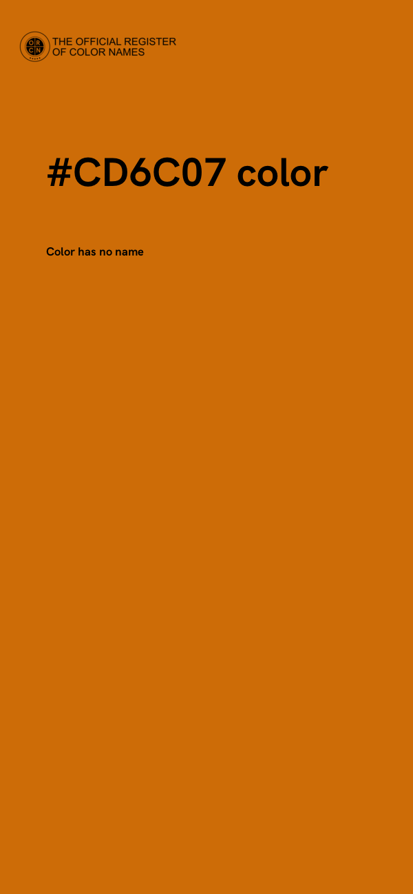 #CD6C07 color image