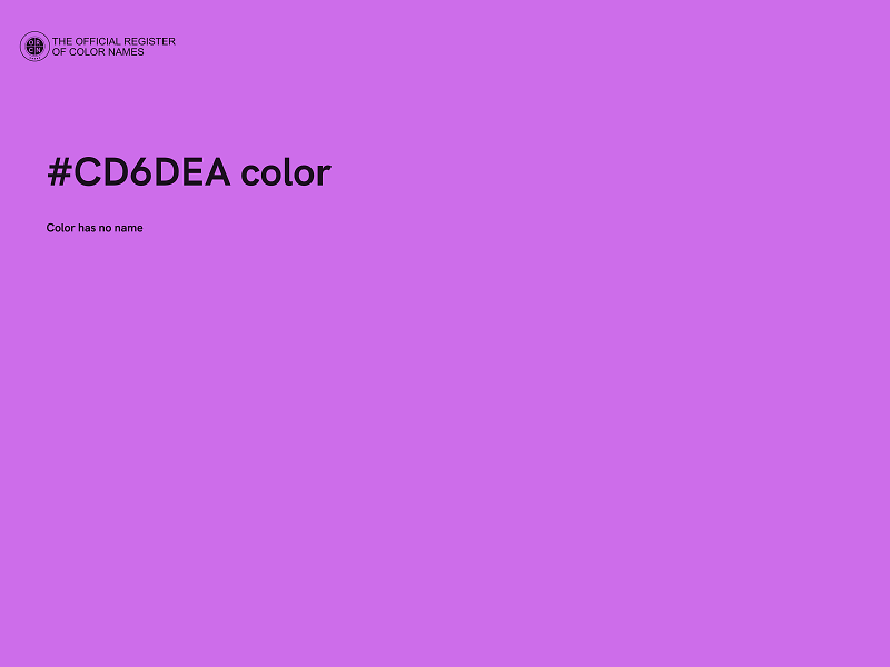 #CD6DEA color image
