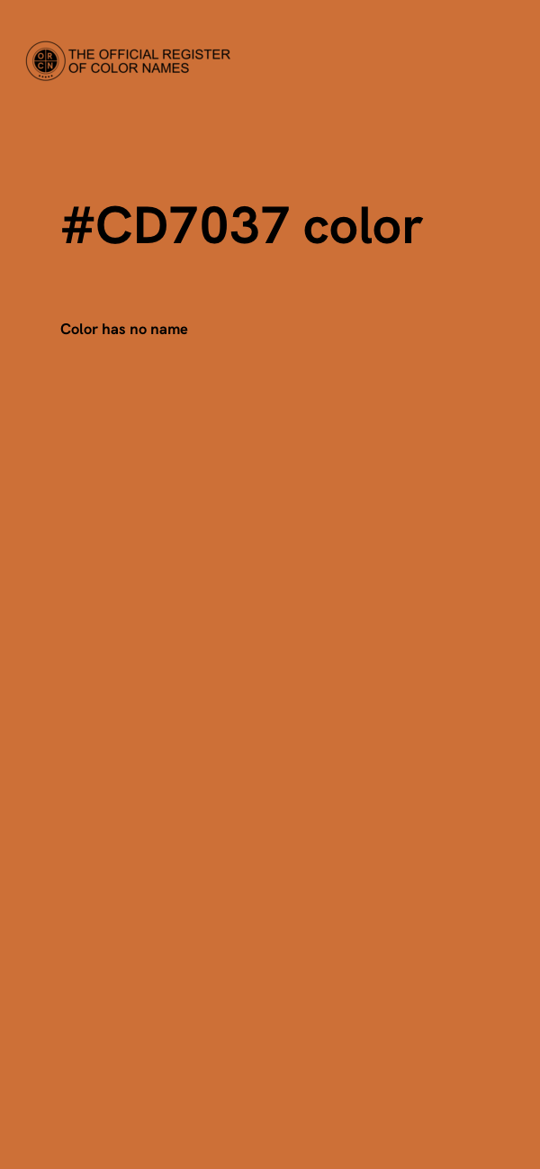 #CD7037 color image