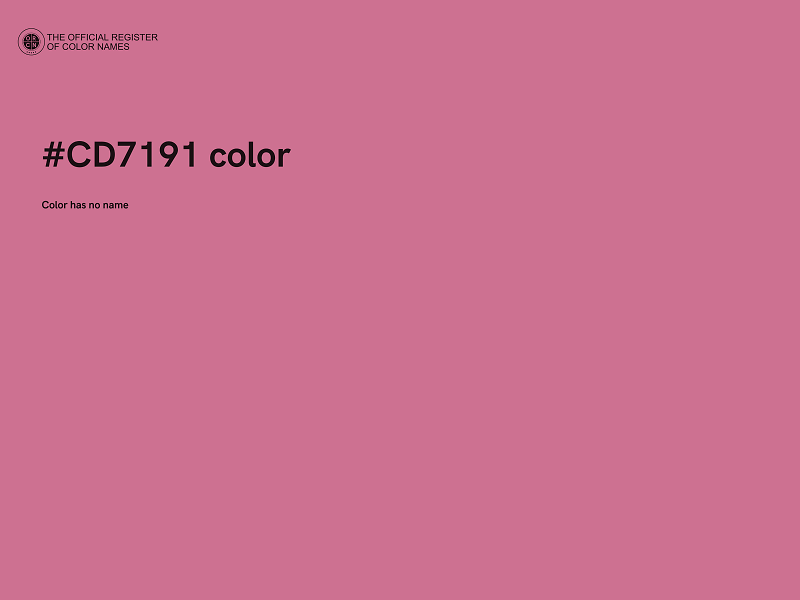 #CD7191 color image