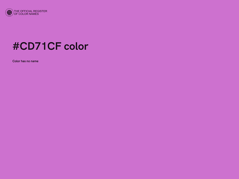 #CD71CF color image