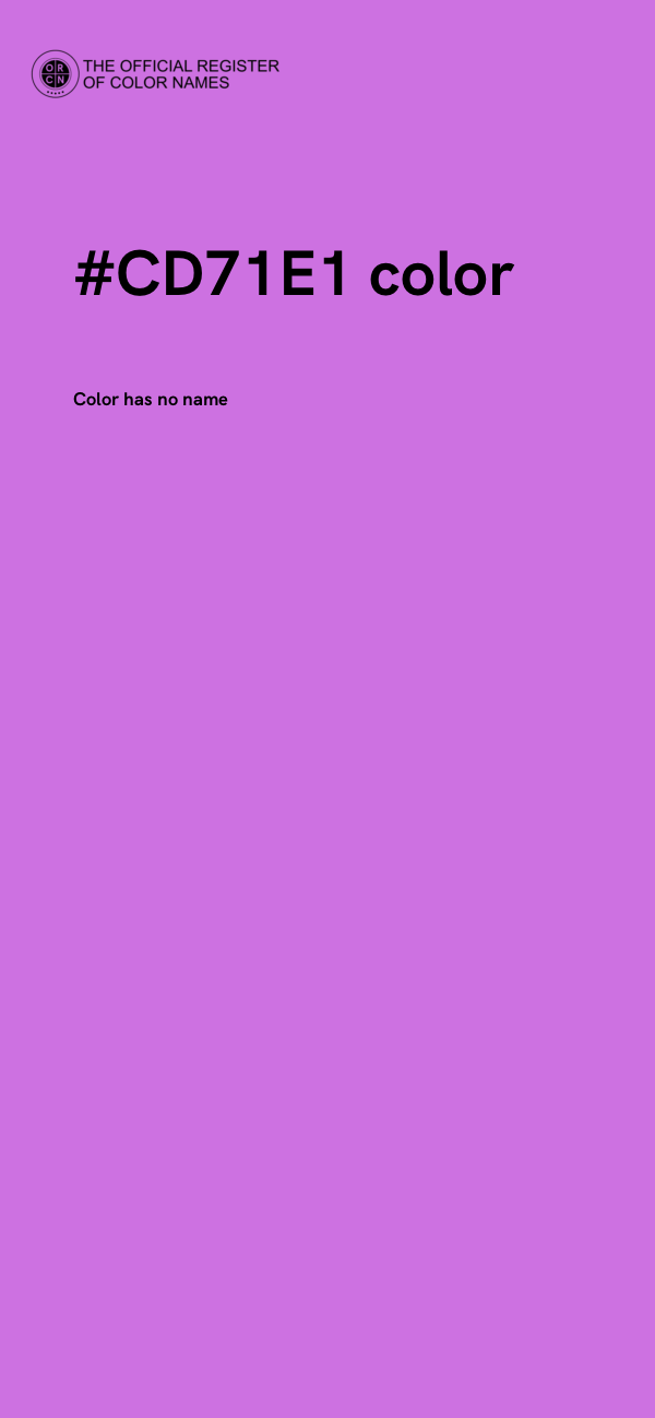 #CD71E1 color image