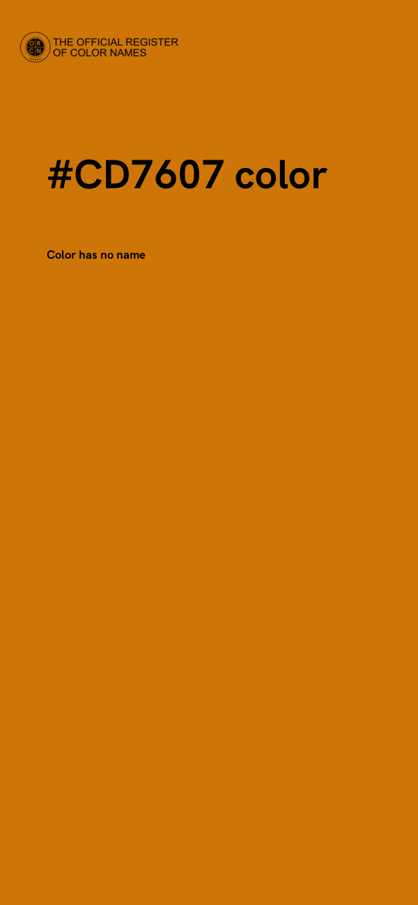 #CD7607 color image