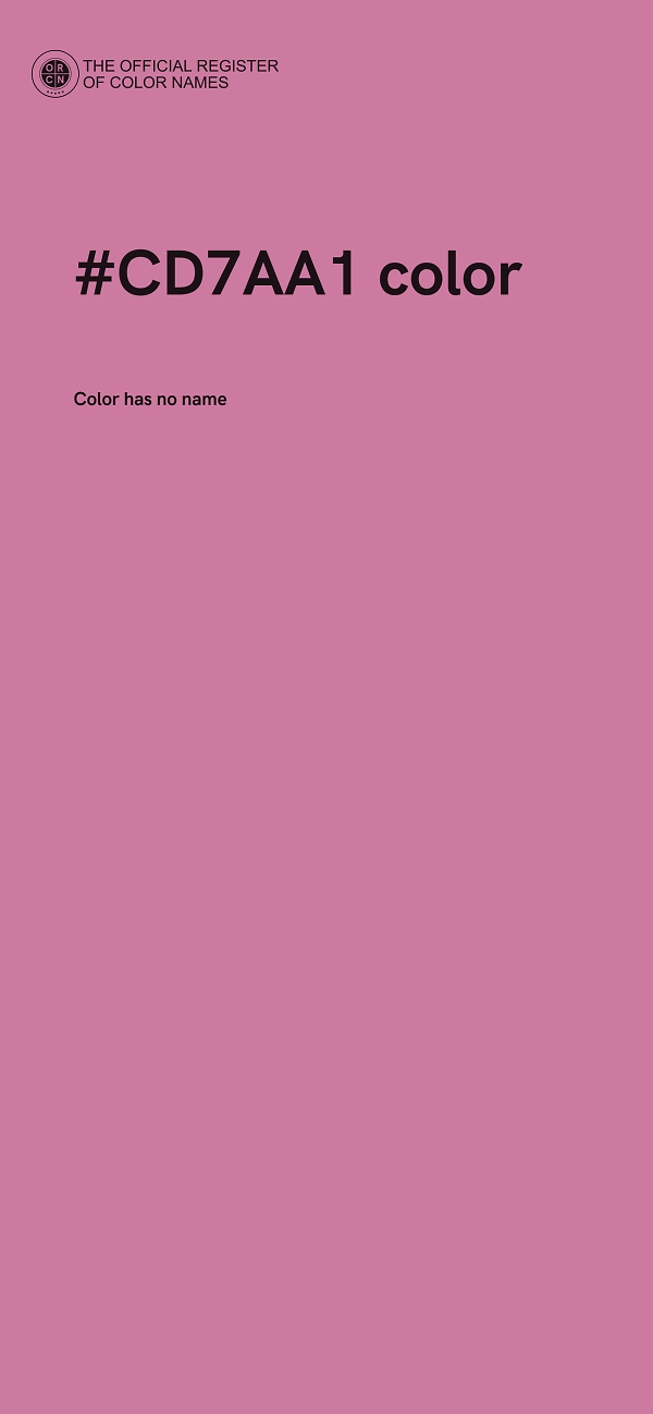 #CD7AA1 color image
