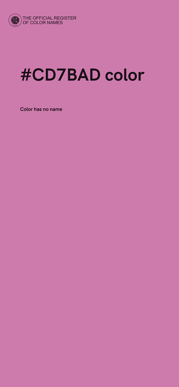 #CD7BAD color image