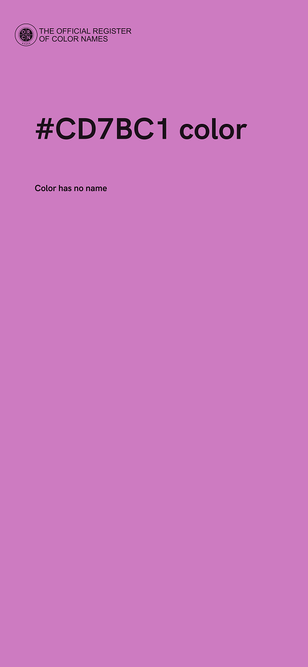 #CD7BC1 color image