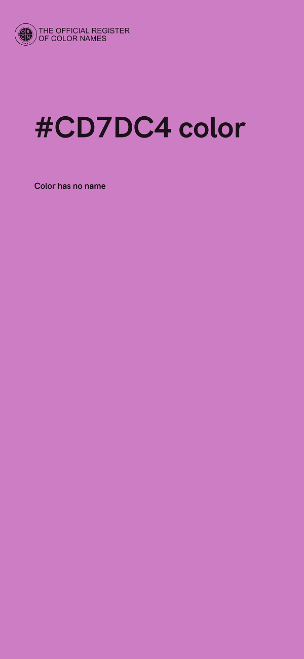 #CD7DC4 color image
