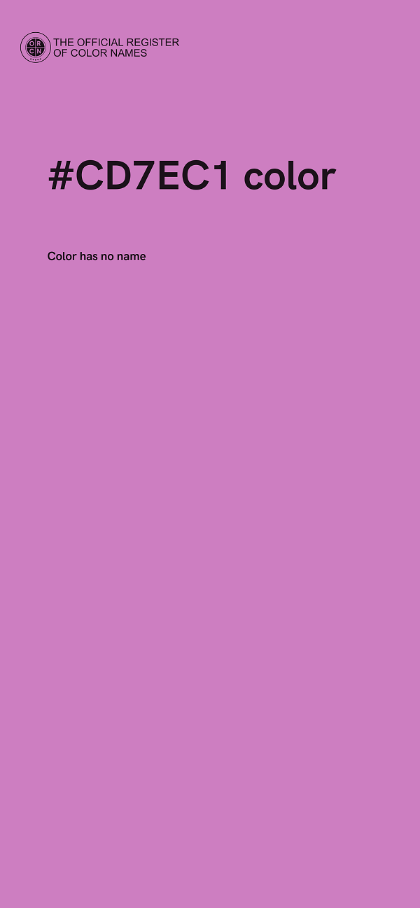 #CD7EC1 color image