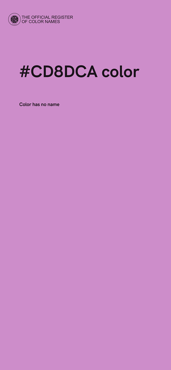 #CD8DCA color image