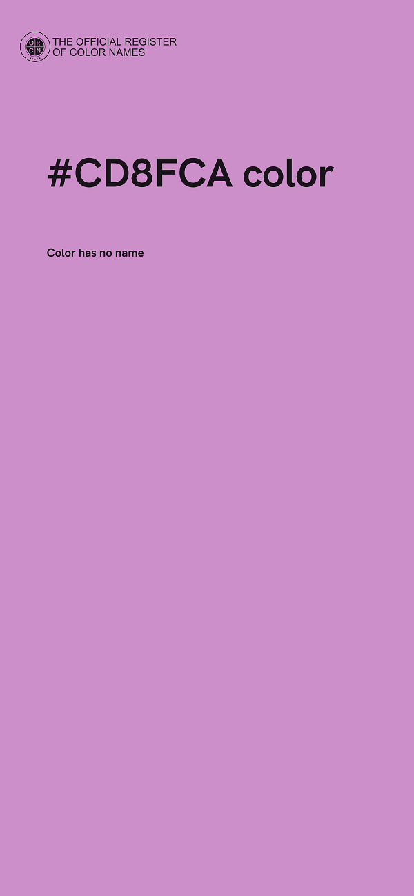 #CD8FCA color image