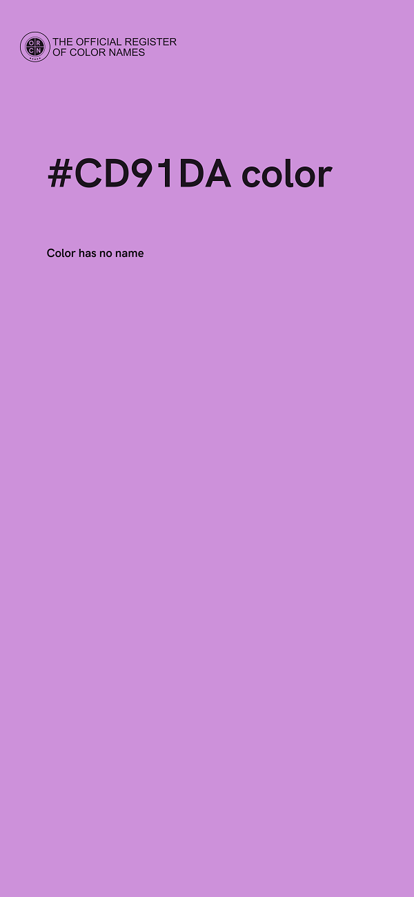 #CD91DA color image