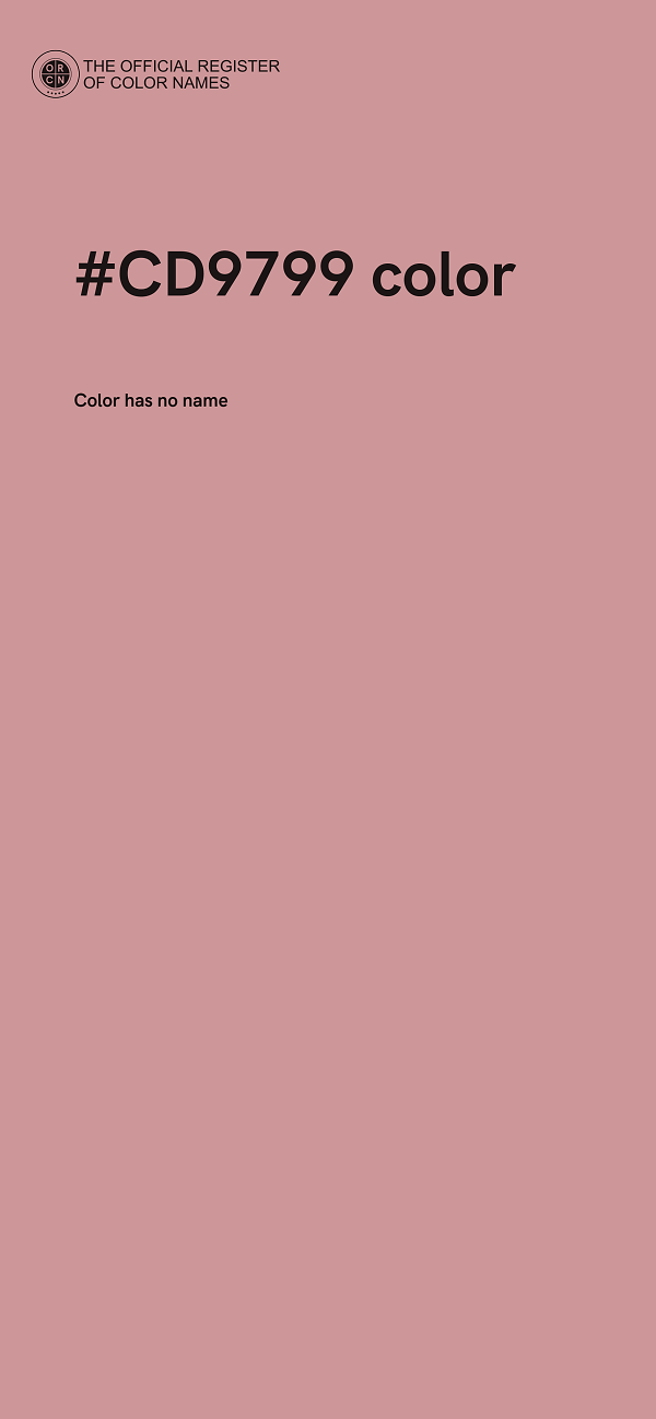 #CD9799 color image