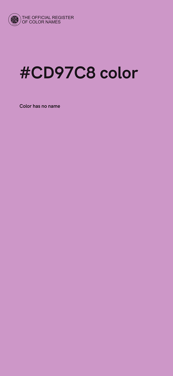 #CD97C8 color image