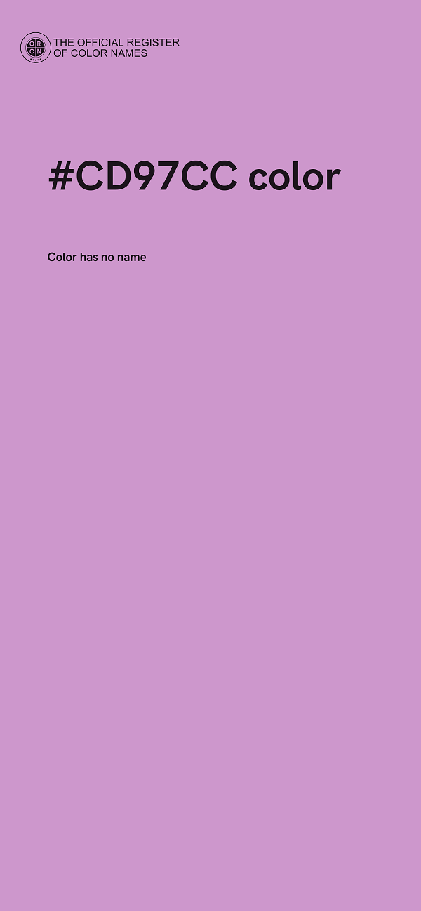 #CD97CC color image