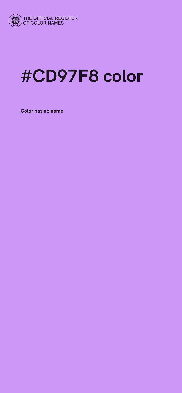 #CD97F8 color image