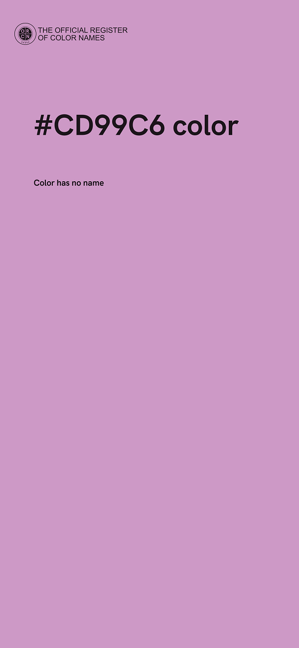 #CD99C6 color image