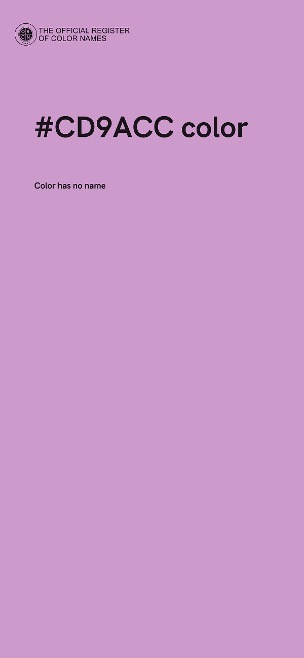 #CD9ACC color image