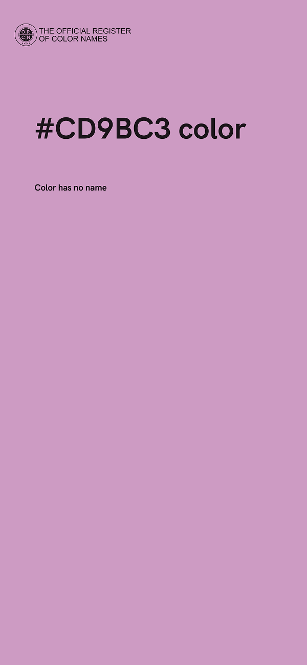 #CD9BC3 color image
