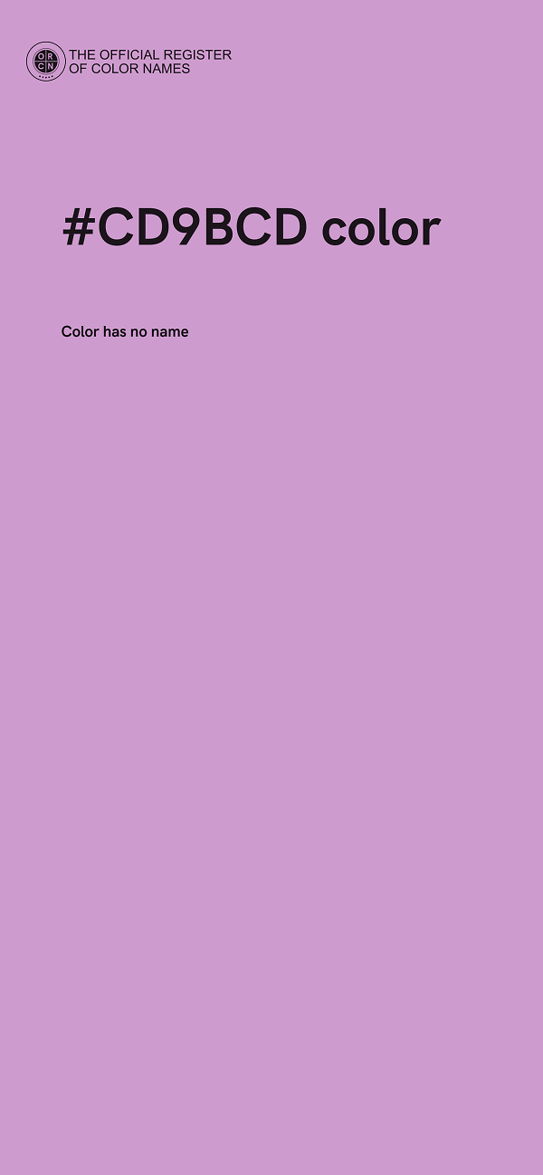 #CD9BCD color image