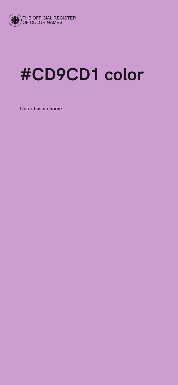 #CD9CD1 color image