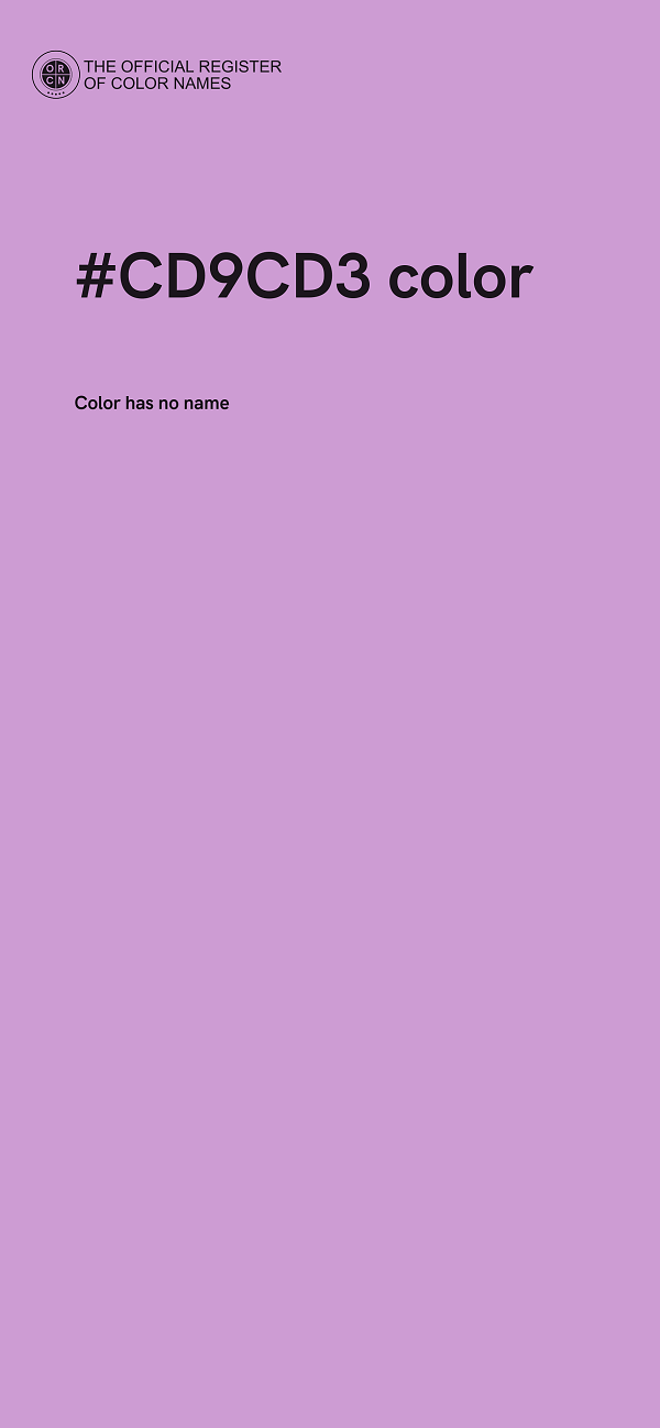 #CD9CD3 color image