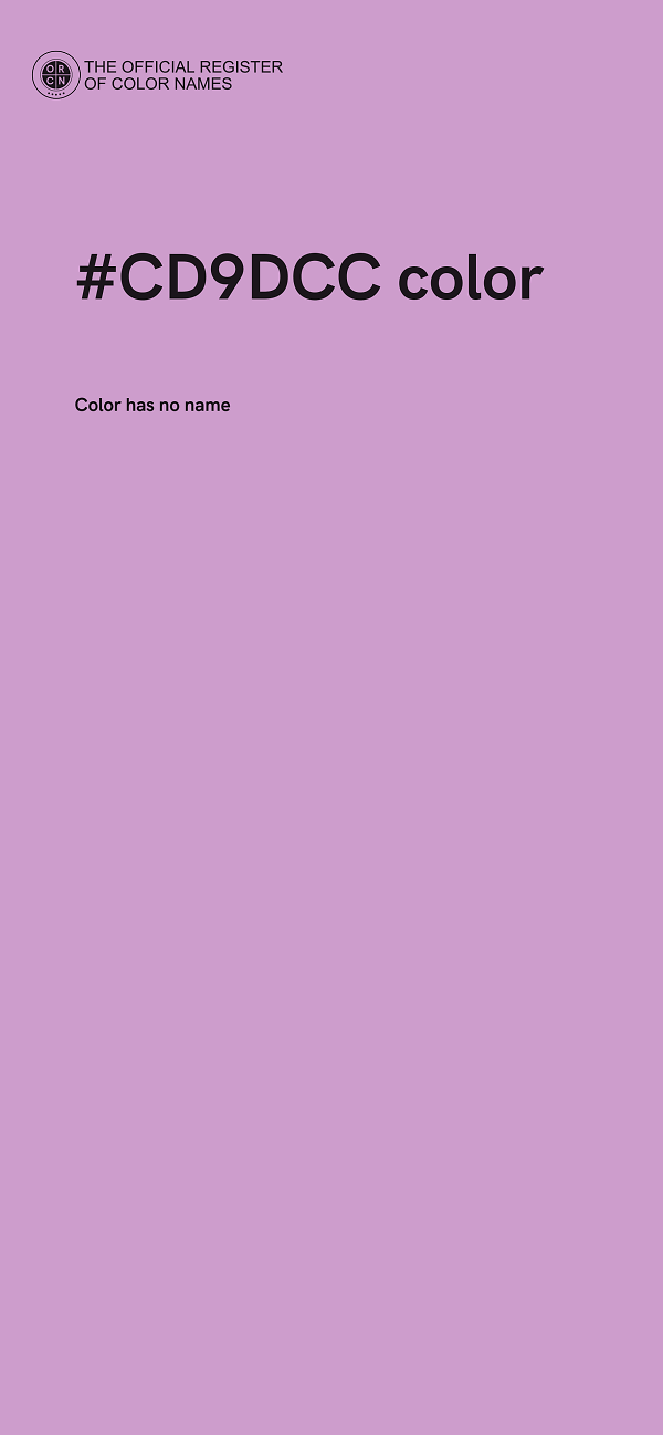 #CD9DCC color image
