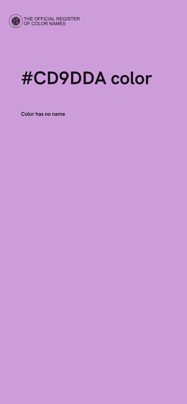 #CD9DDA color image