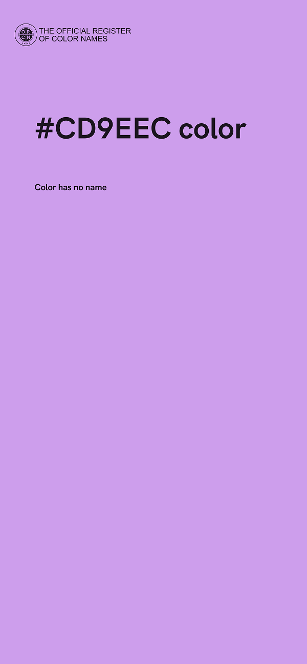 #CD9EEC color image