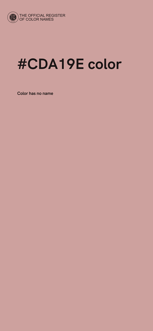 #CDA19E color image