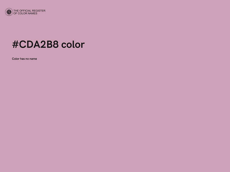 #CDA2B8 color image