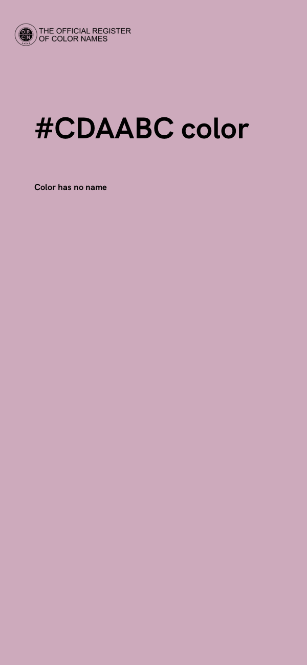 #CDAABC color image