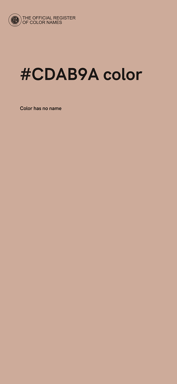 #CDAB9A color image