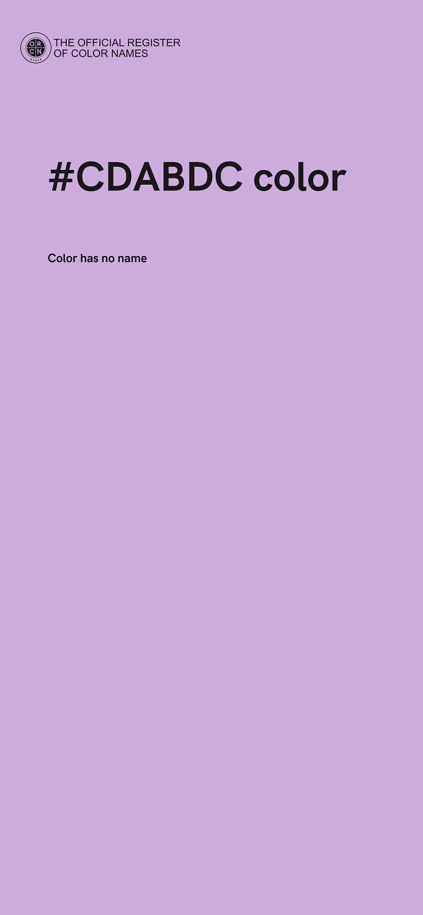 #CDABDC color image