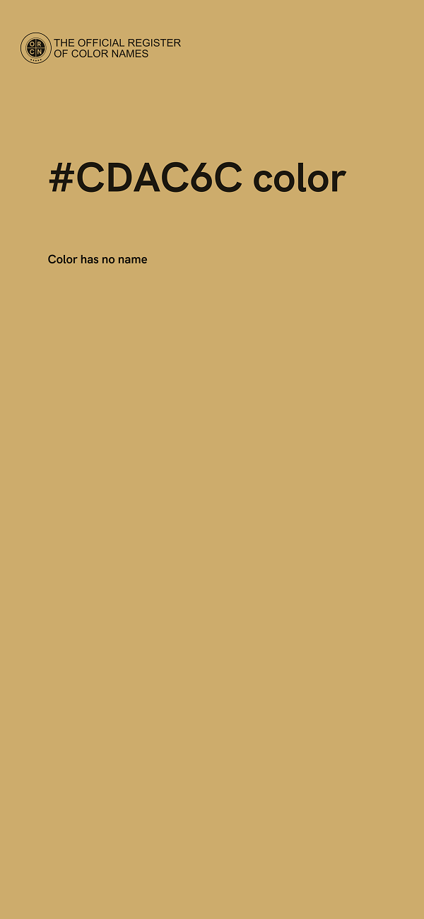 #CDAC6C color image