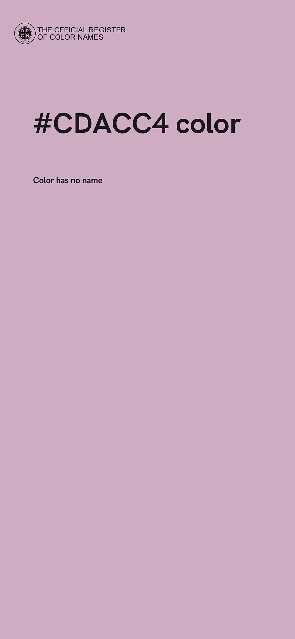 #CDACC4 color image