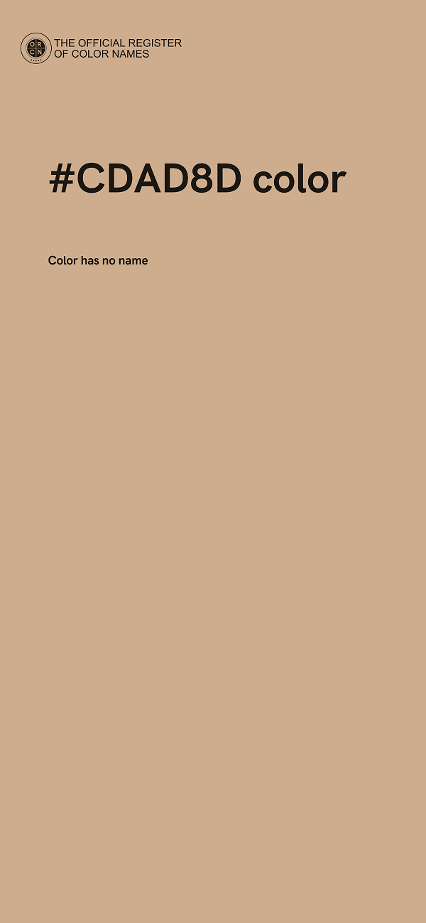 #CDAD8D color image