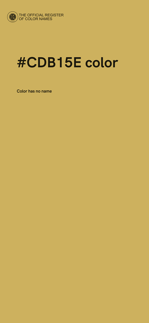 #CDB15E color image