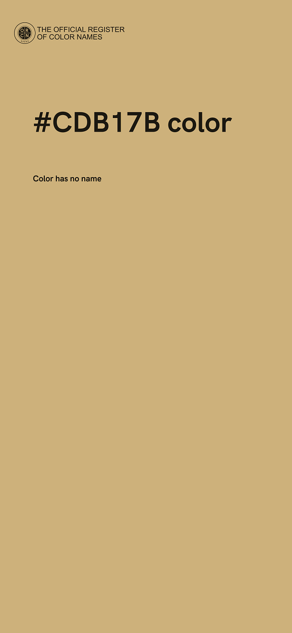 #CDB17B color image