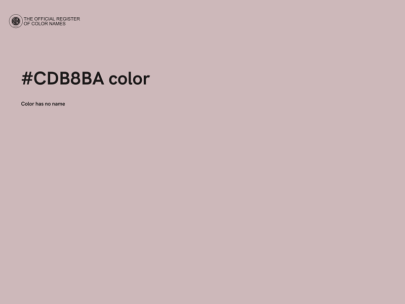 #CDB8BA color image