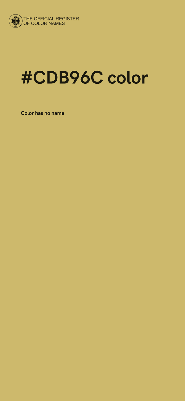 #CDB96C color image