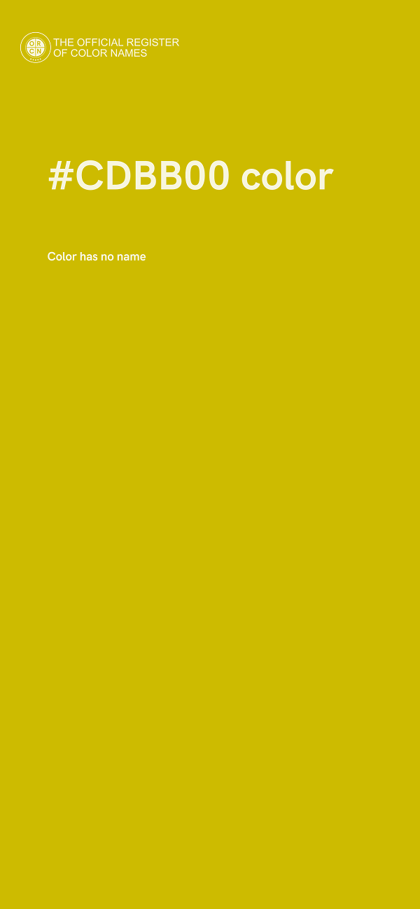 #CDBB00 color image
